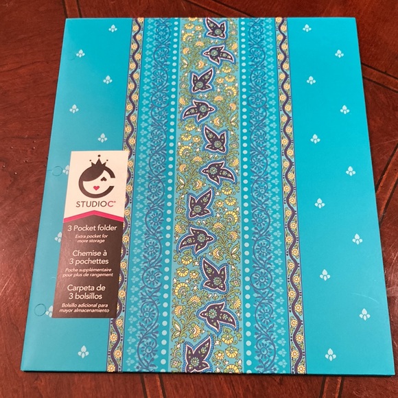 COPY - Set of three (3) Studio C Taj Mahal Collection 3 pocket folders. - Picture 4 of 8